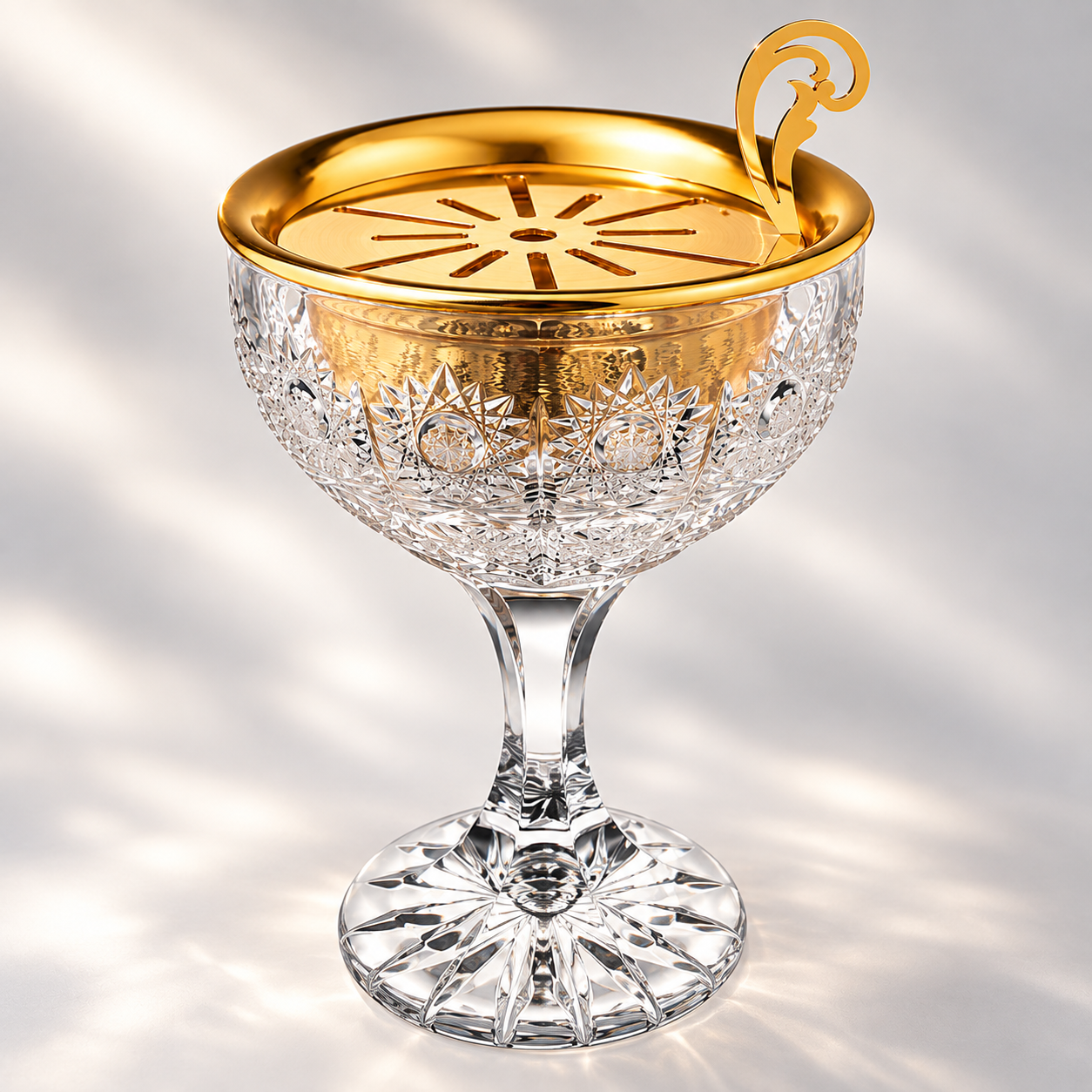 Coupelle Crystal Incense Goblet