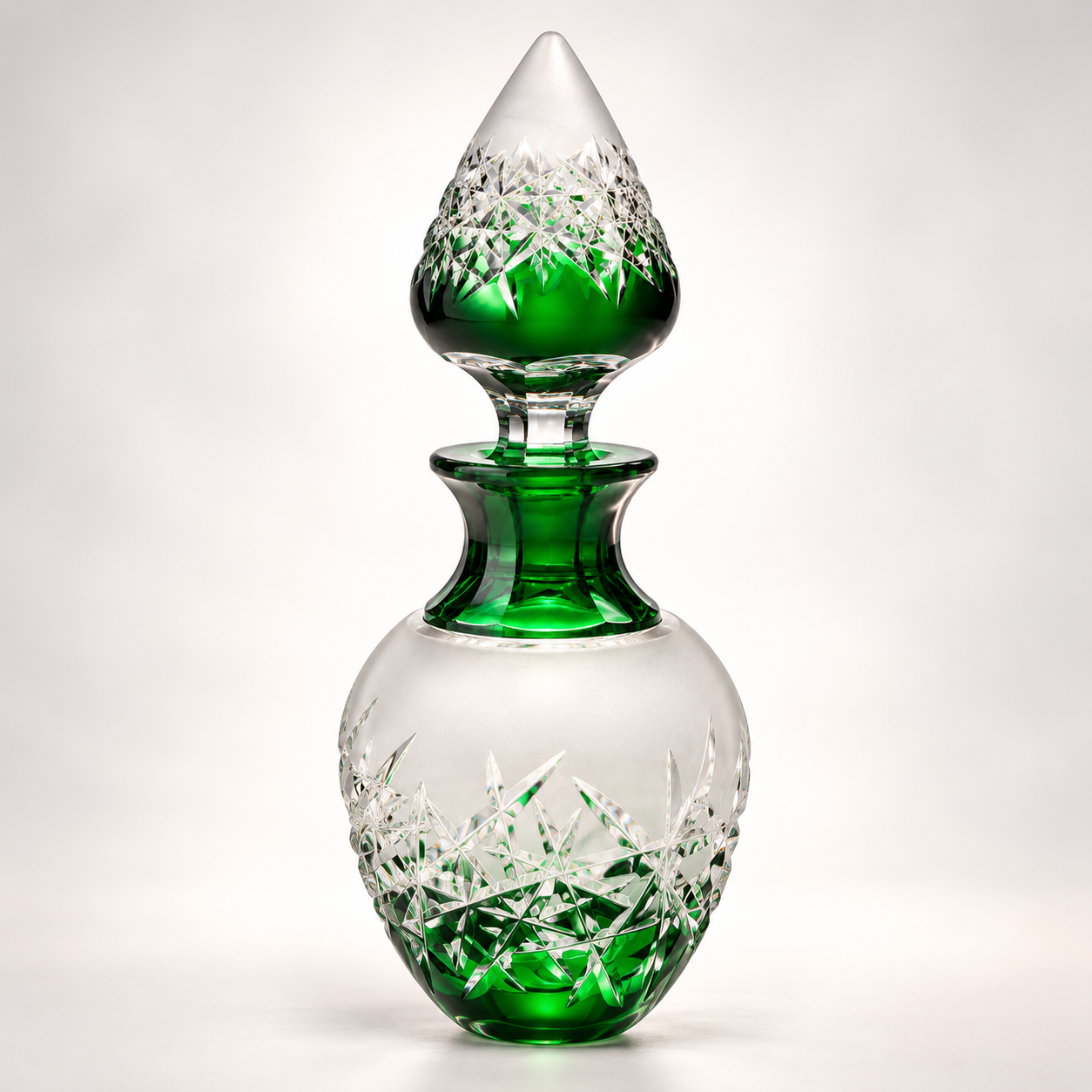 Atelier Spire Perfume Flacon, Petite - Green