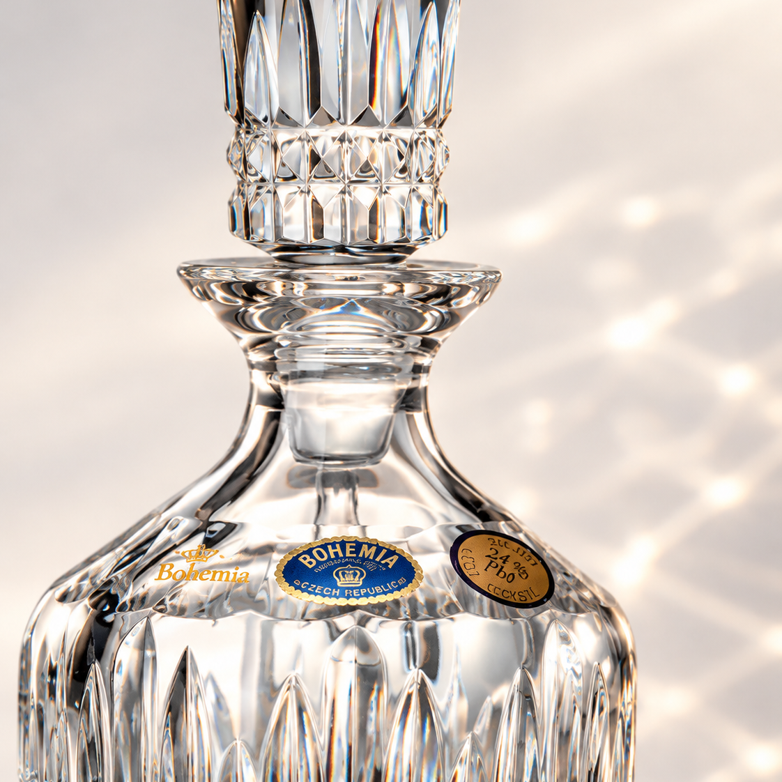 Grand Shams Perfume Decanter - Clear, Close-up
