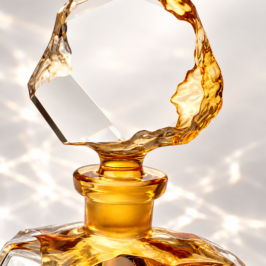 Reef Perfume Flacon - Amber, Close-up