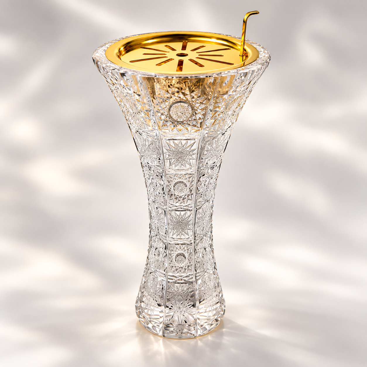 Solstice Crystal Incense Vase, Tall