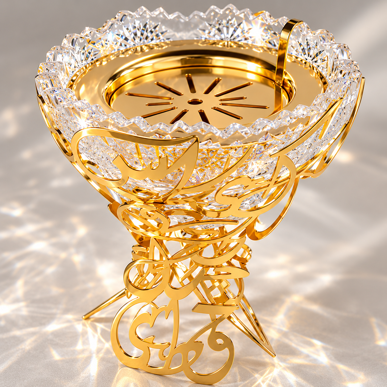 Harf Arabesque Censer, Medium, Close-up