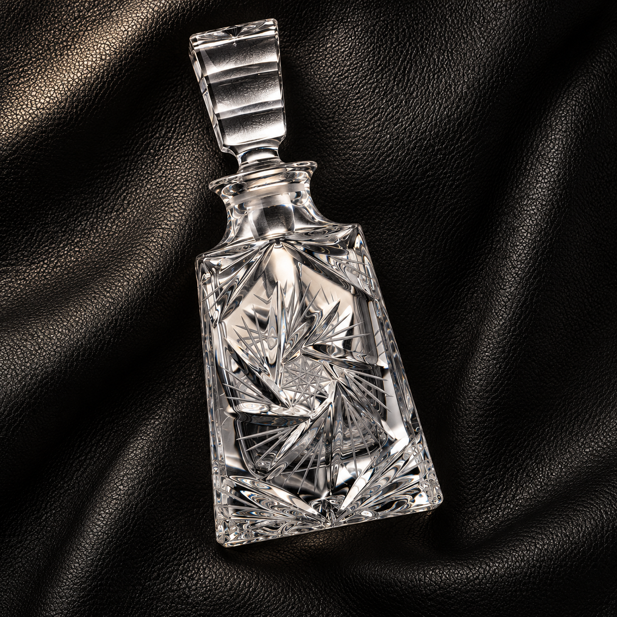 Kathrene Pinwheel Perfume Flacon - Clear