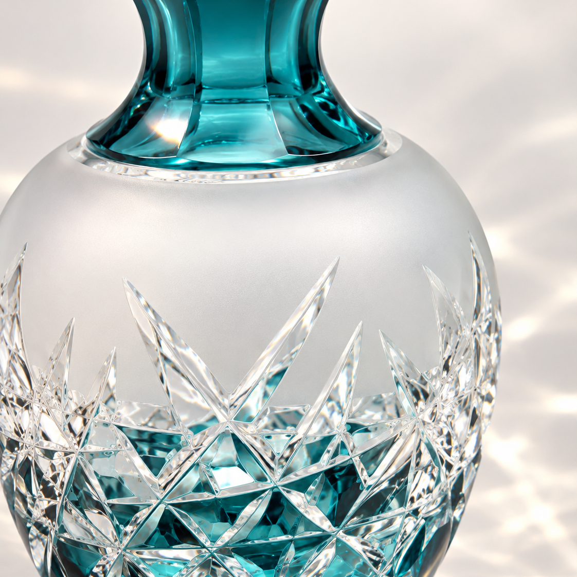 Atelier Spire Perfume Flacon, Petite - Aquamarine, Close-up