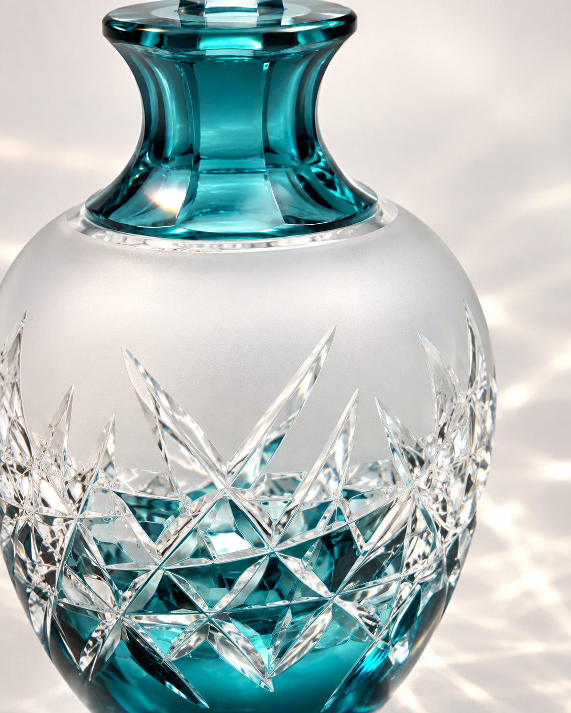 Atelier Spire Perfume Flacon, Petite - Aquamarine, Close-up