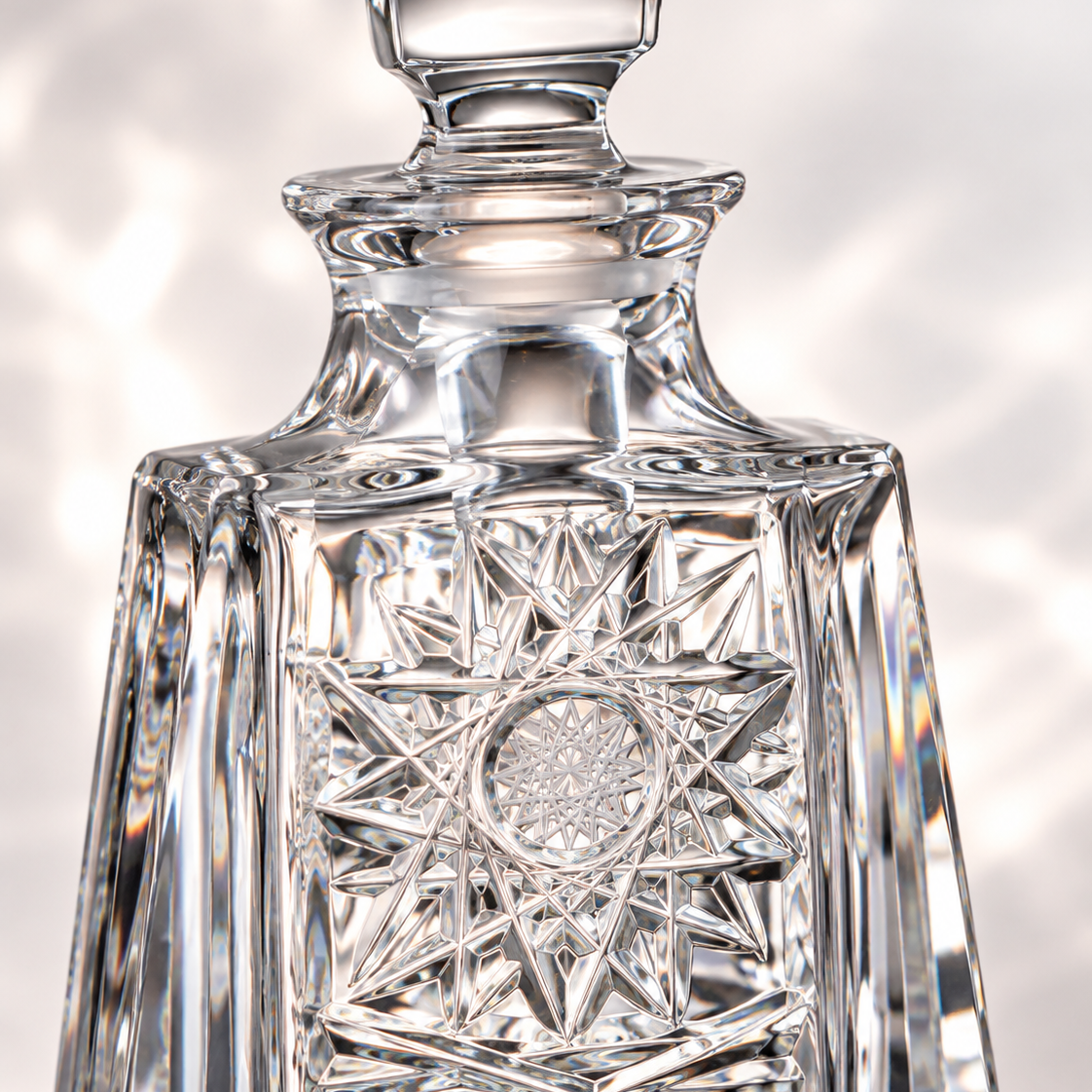 Kathrene Lace Perfume Flacon - Clear, Close-up