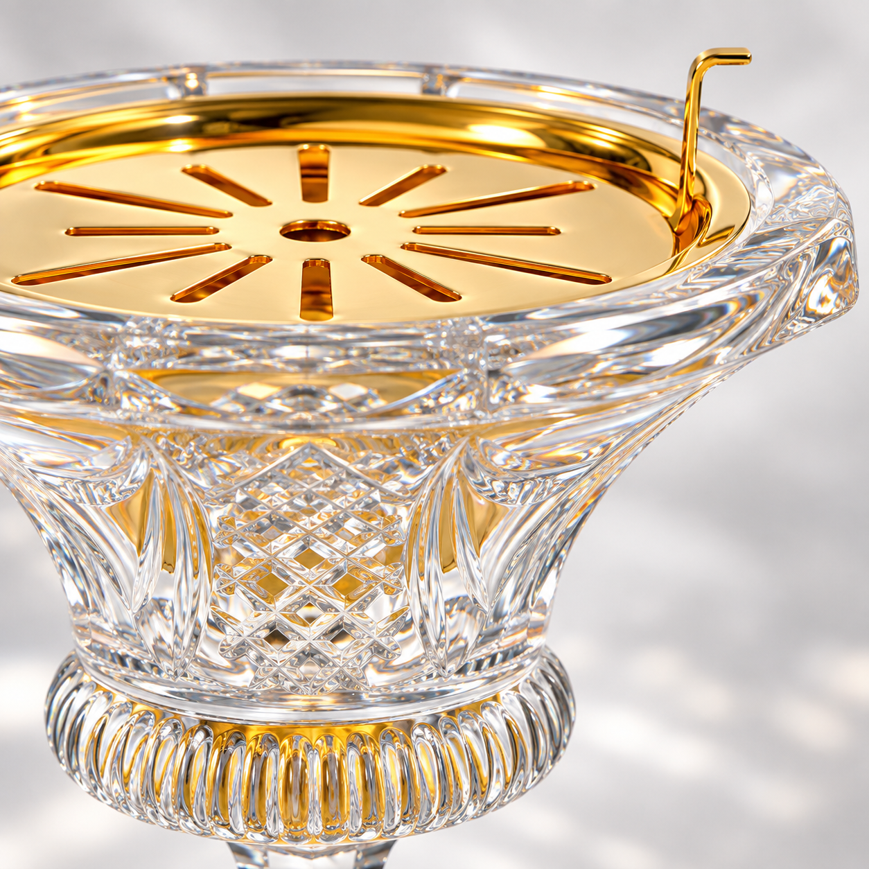 Cristal Pur Incense Burner Set, Close-up