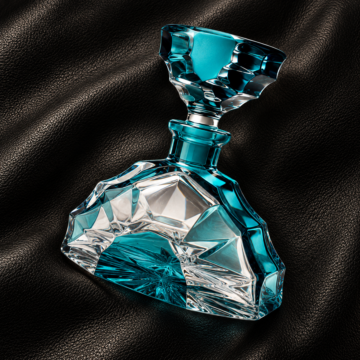 Glacier Perfume Flacon - Aquamarine