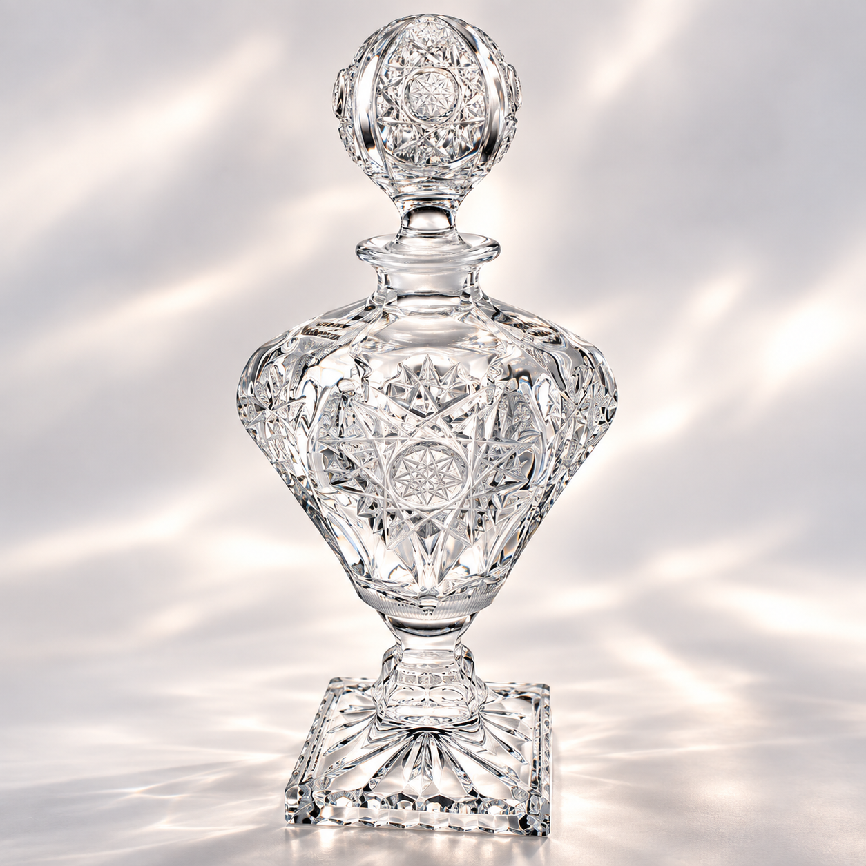 Imperiale Footed Perfume Flacon - Clear