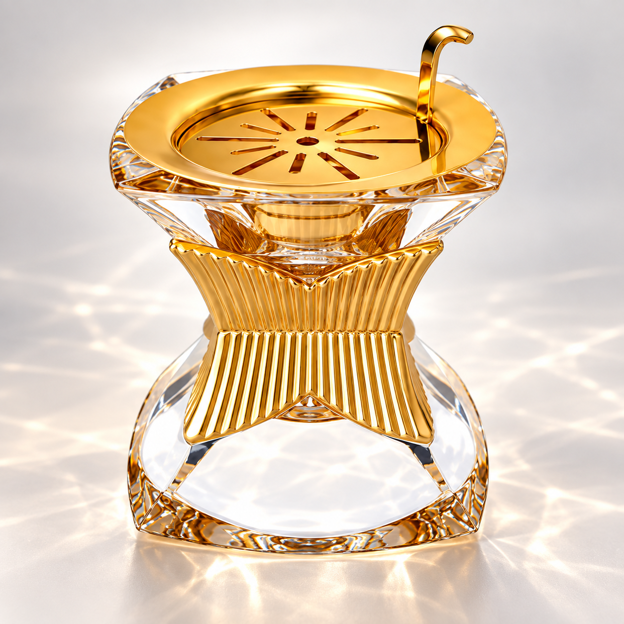 Imperial Aurum Crystal Incense Burner