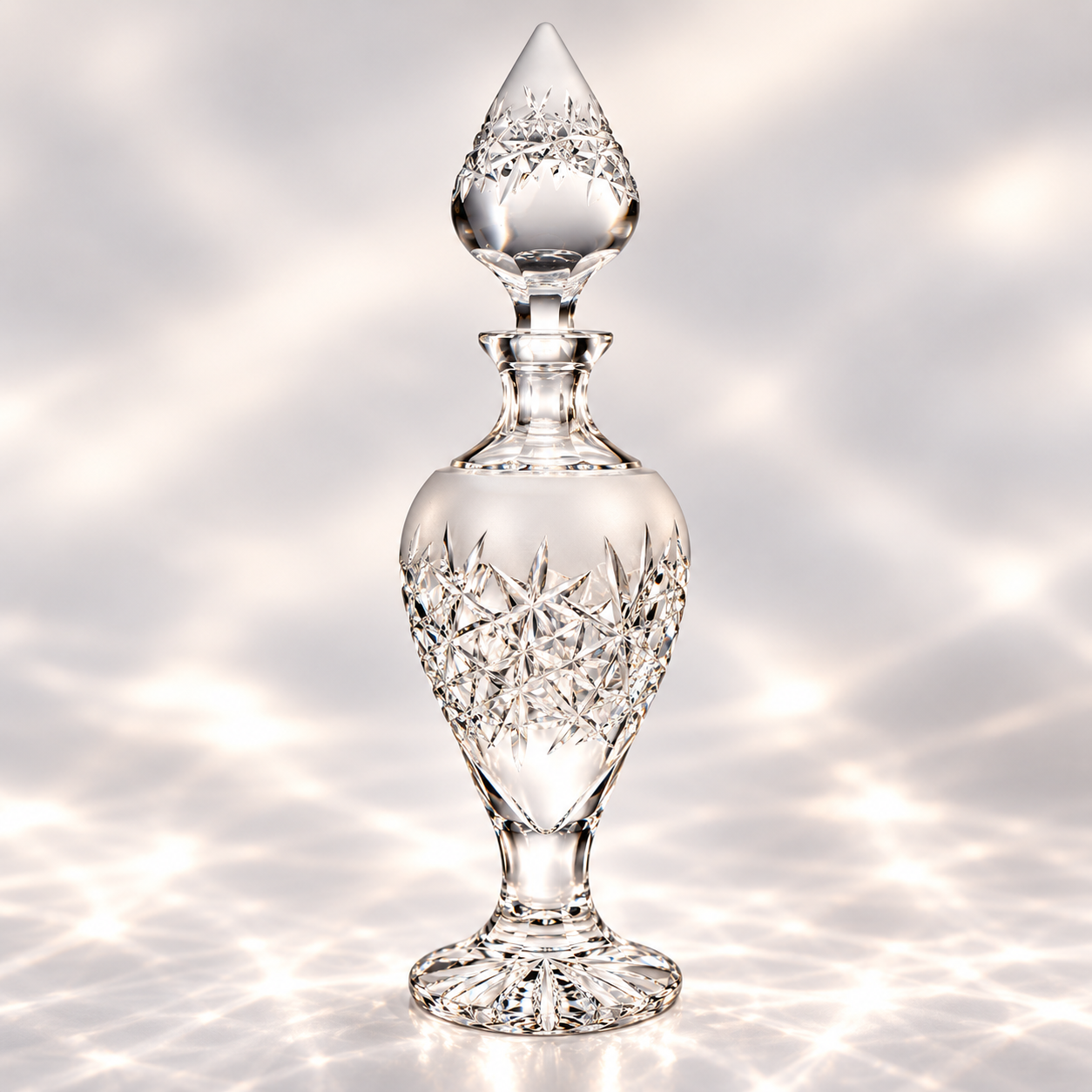 Atelier Spire Perfume Flacon, Footed - Clear