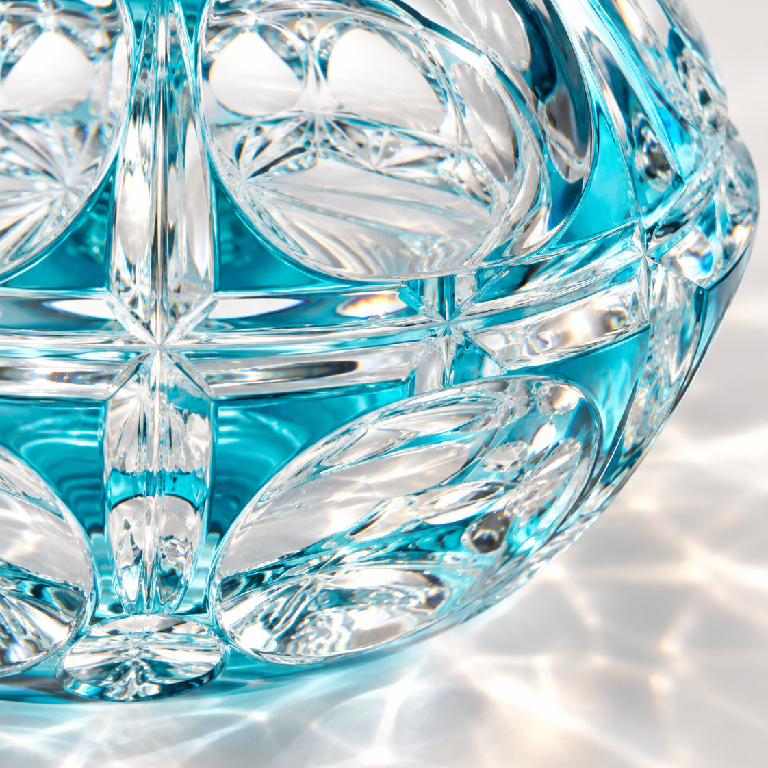 Comtesse Perfume Flacon - Aquamarine, Close-up