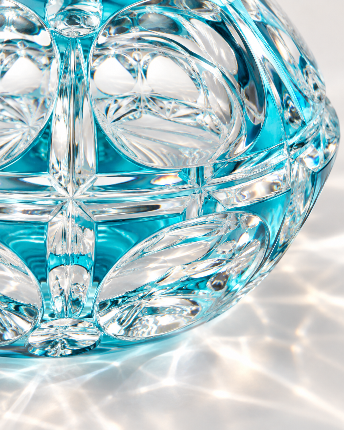Comtesse Perfume Flacon - Aquamarine, Close-up
