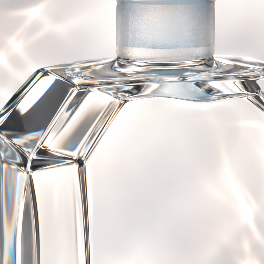 Nymphe Figural Perfume Flacon - Clear, Close-up