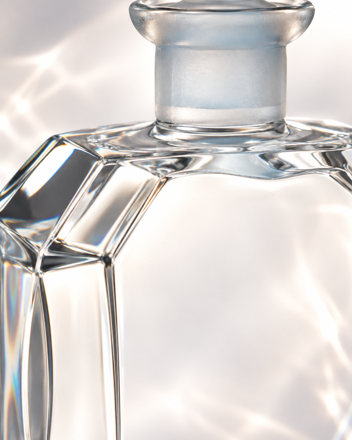 Nymphe Figural Perfume Flacon - Clear, Close-up