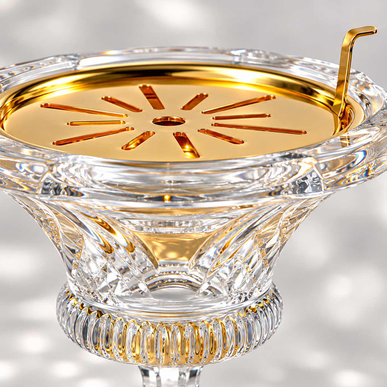 Cristal Bowl Incense Burner, Close-up