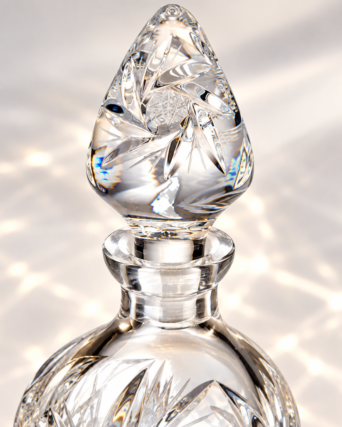 Atelier Pinwheel Perfume Flacon, Petite - Clear, Close-up