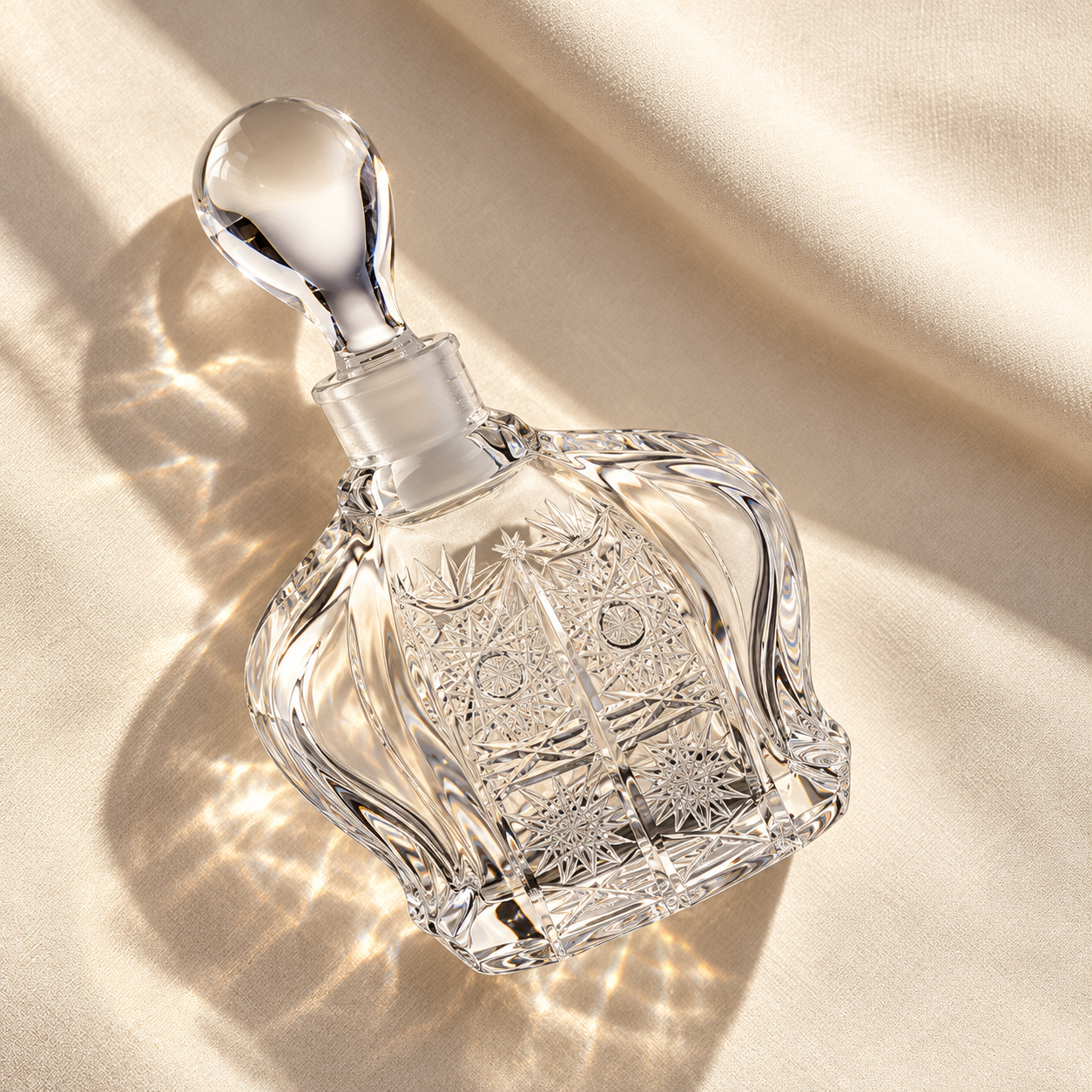 Couronne Perfume Flacon - Clear