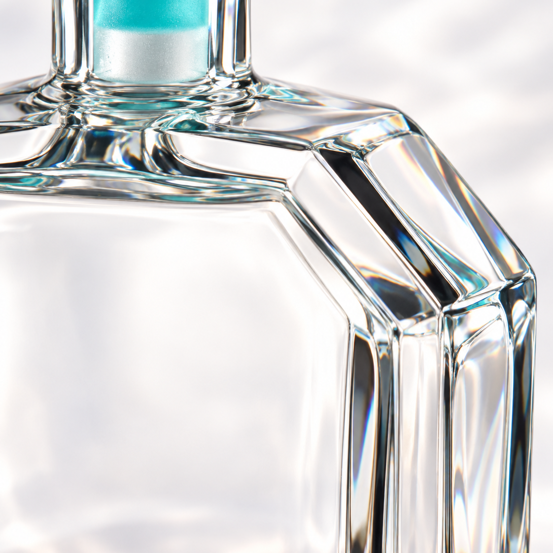 Nymphe Grand Figural Perfume Flacon - Aquamarine, Close-up