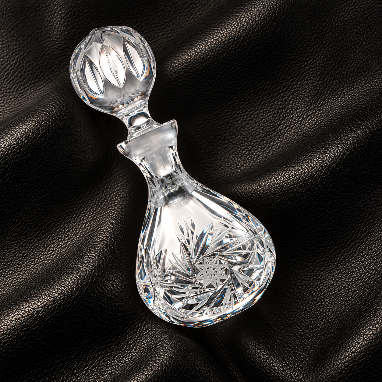 Mignon Pinwheel Perfume Flacon - Clear