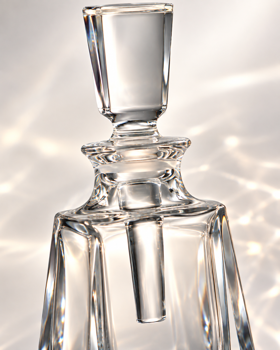 Kathrene Perfume Flacon - Clear, Close-up