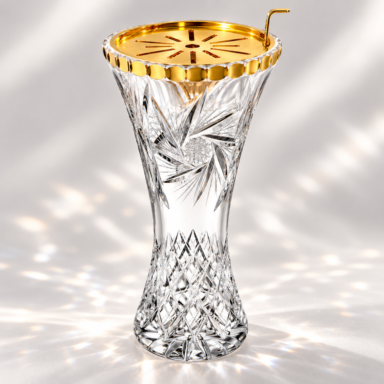 Sablier Crystal Incense Vase