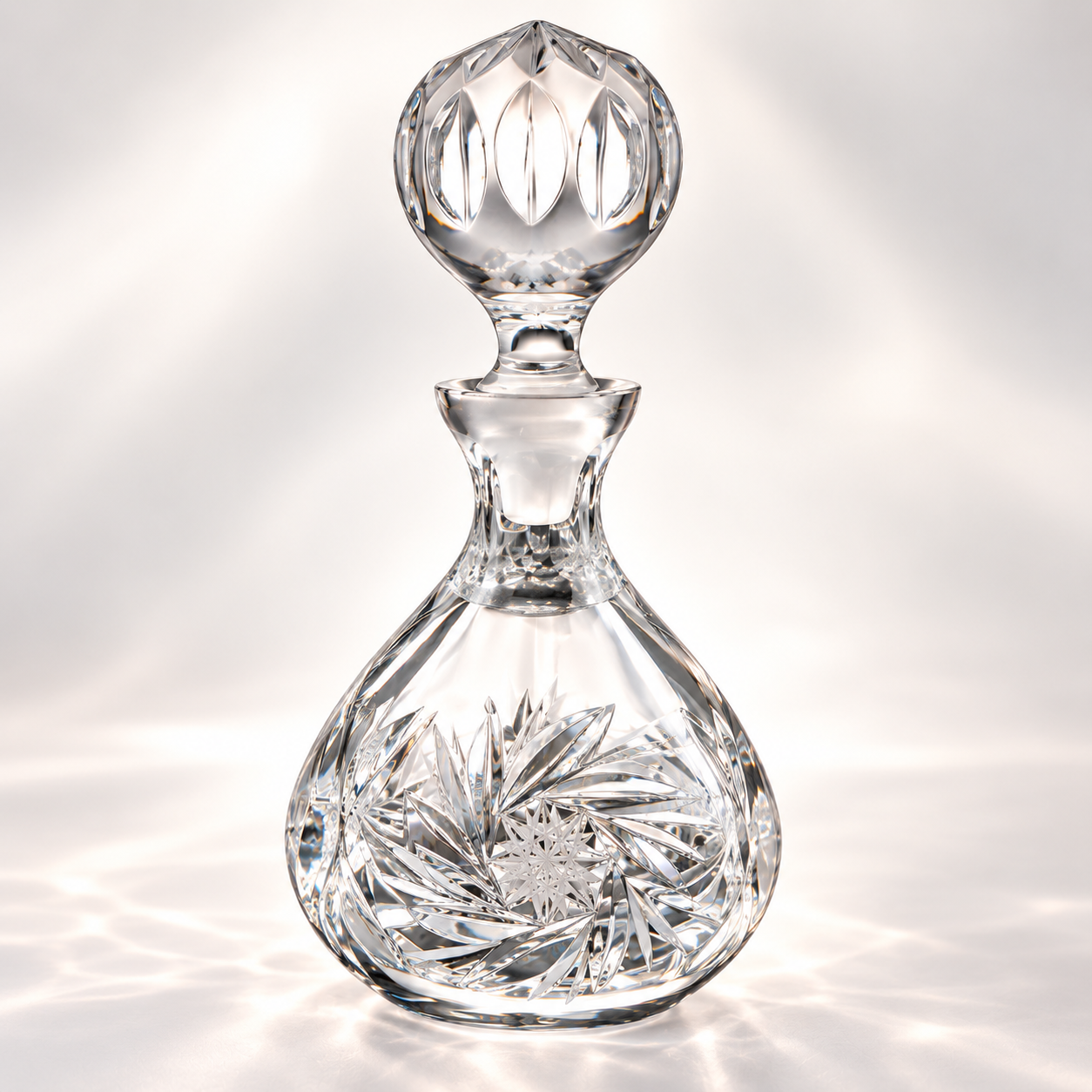 Mignon Pinwheel Perfume Flacon - Clear
