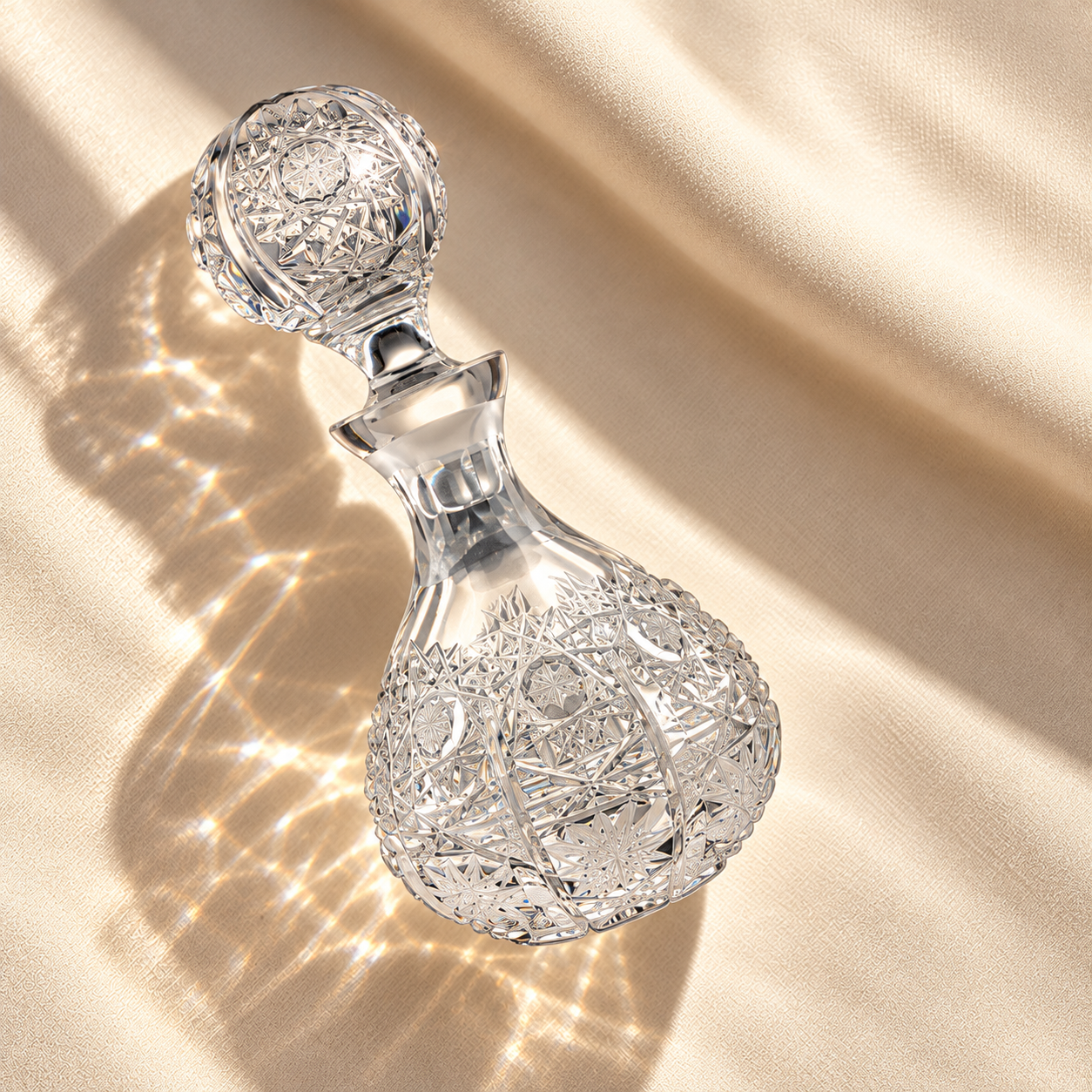 Mignon Lace Perfume Flacon - Clear