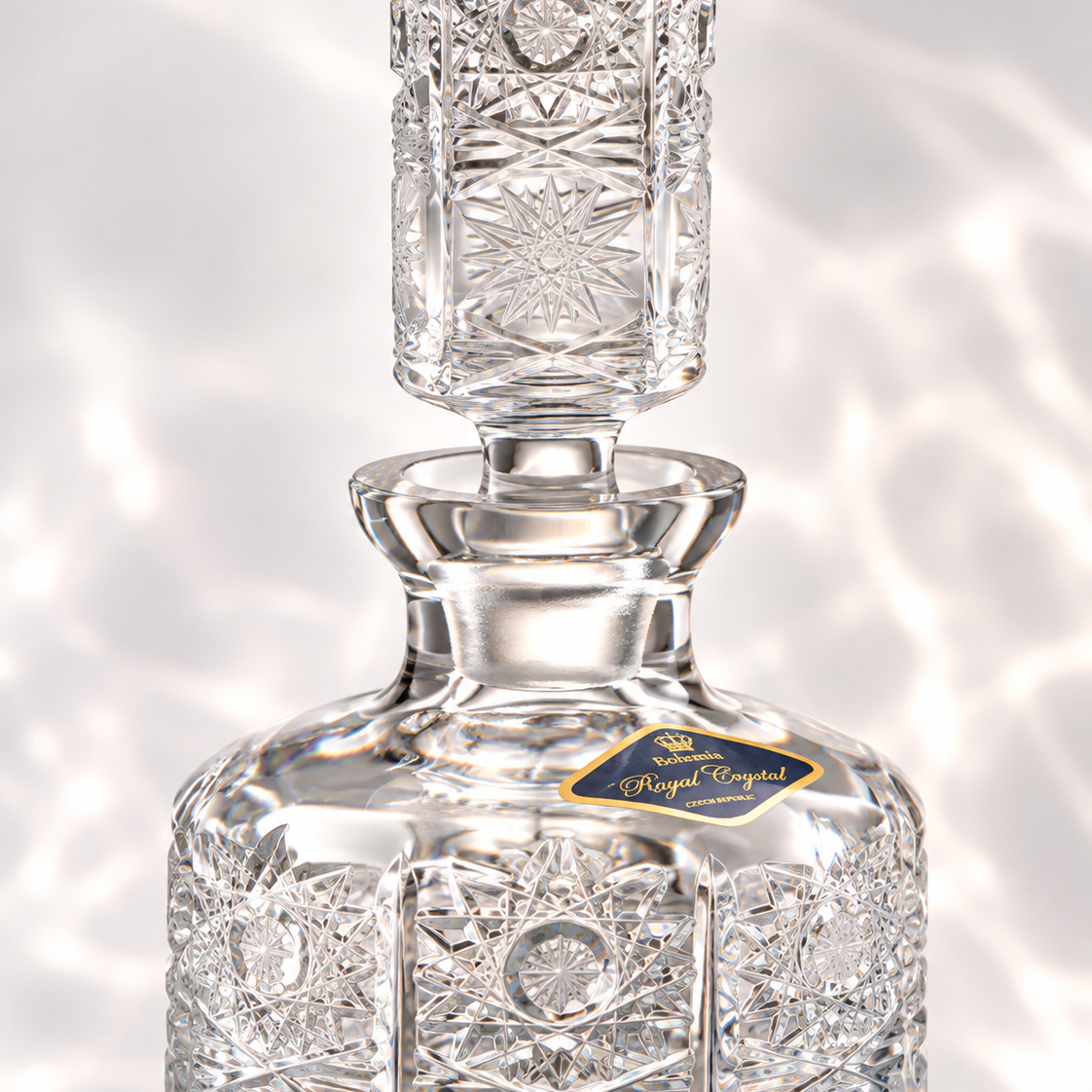 Royale Lace Perfume Decanter, Small - Clear, Close-up
