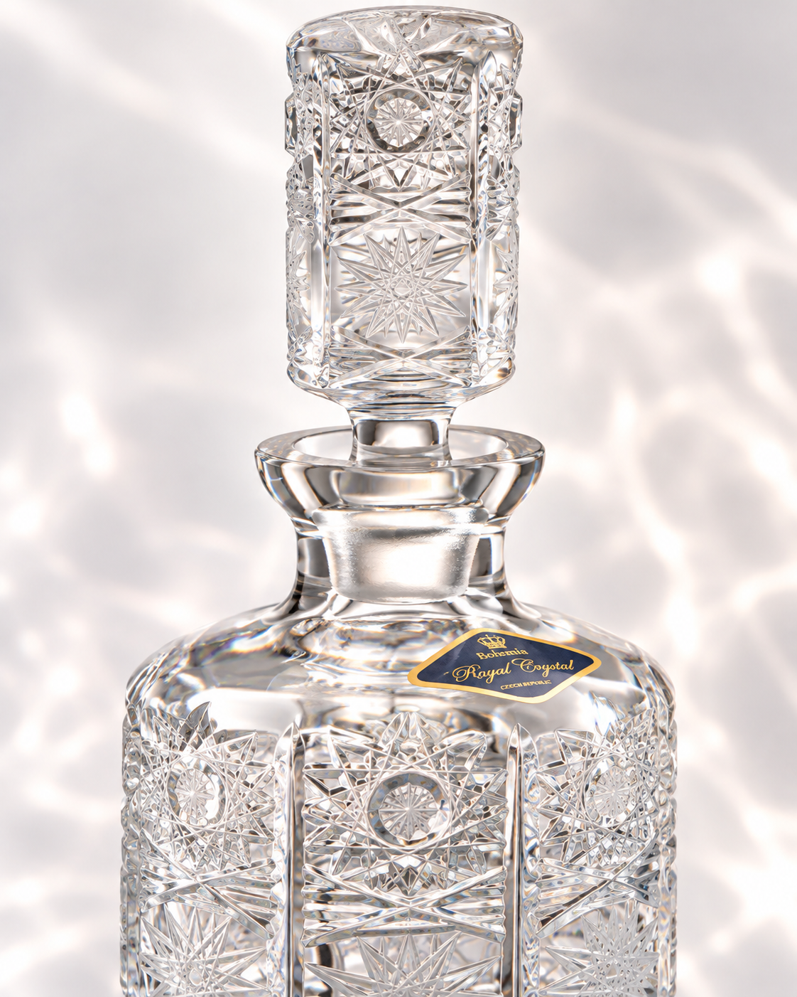 Royale Lace Perfume Decanter, Small - Clear, Close-up