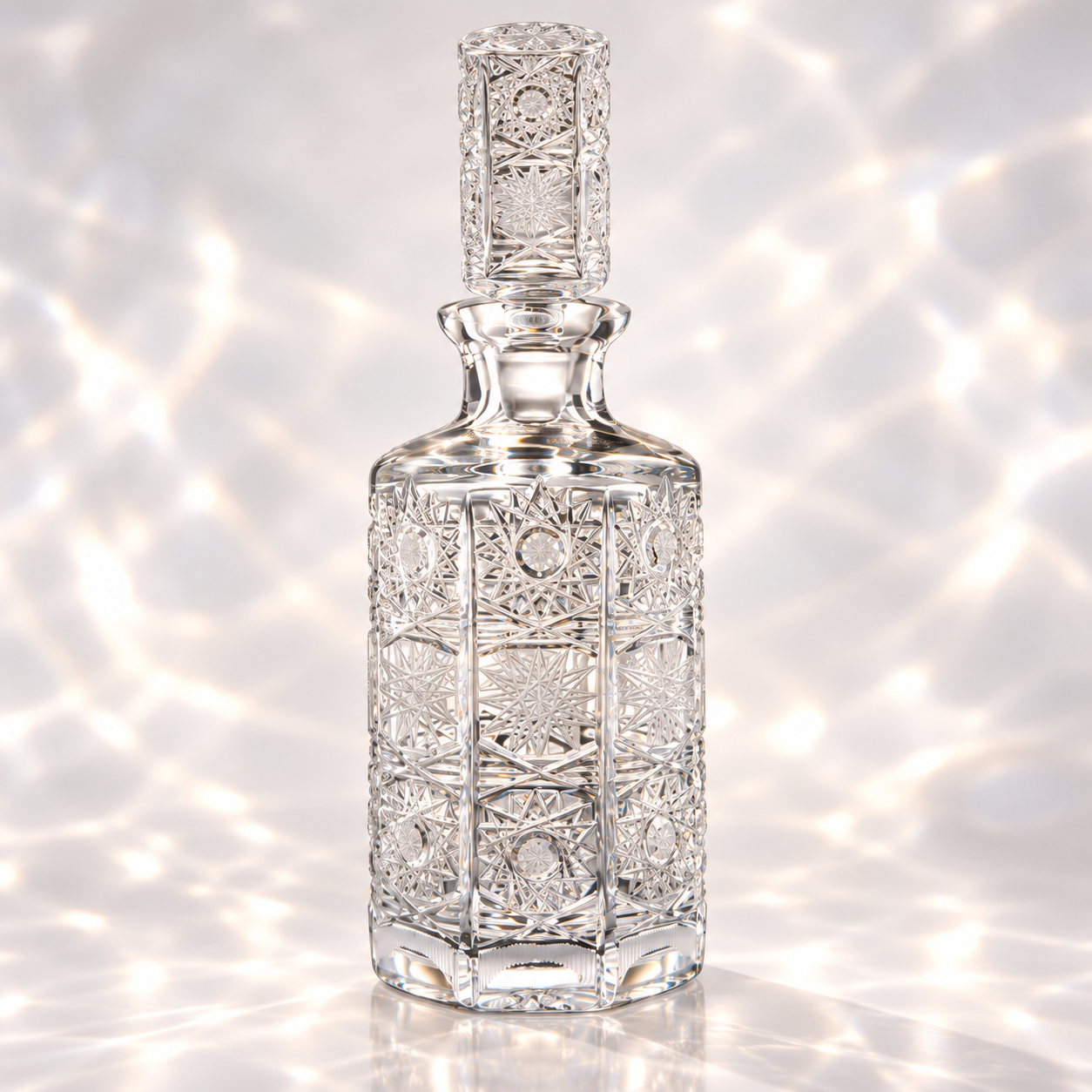 Royale Lace Perfume Decanter, Large - Clear