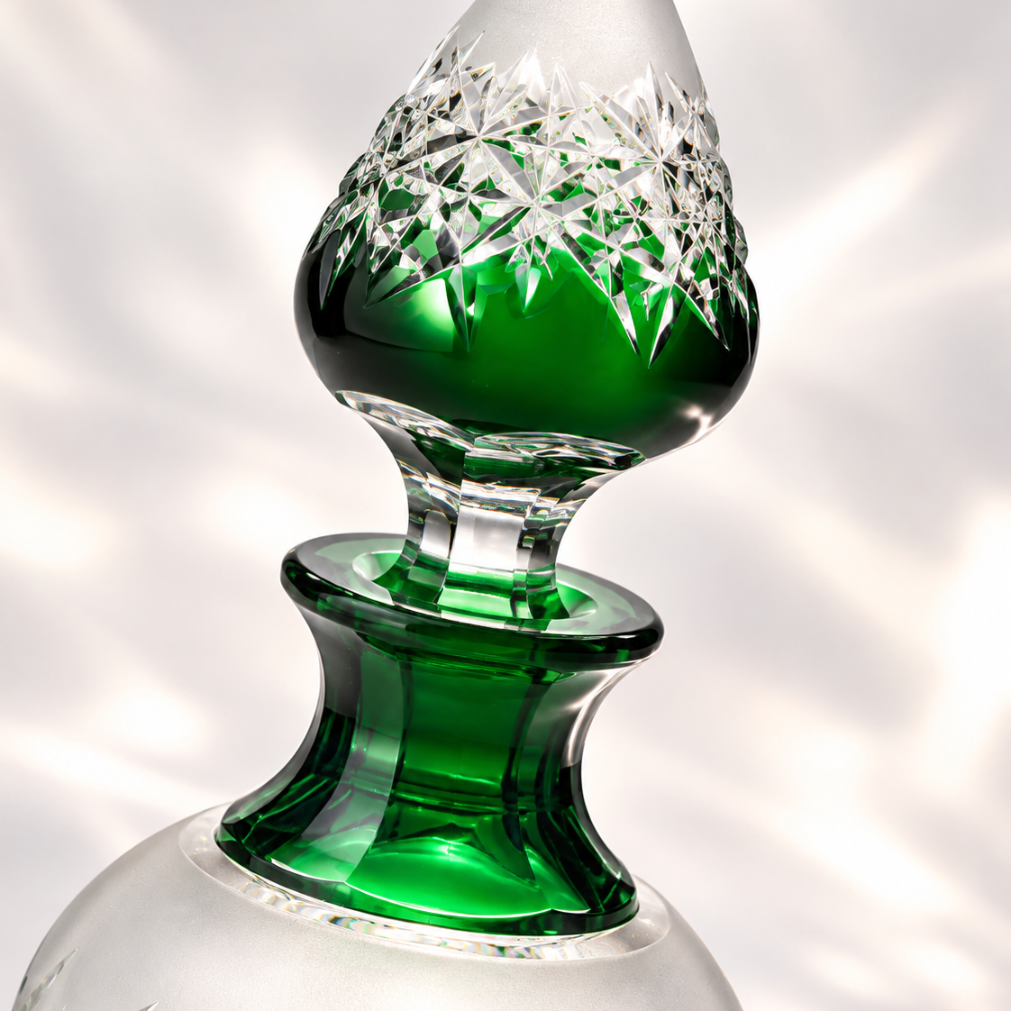 Atelier Spire Perfume Flacon, Petite - Green, Close-up