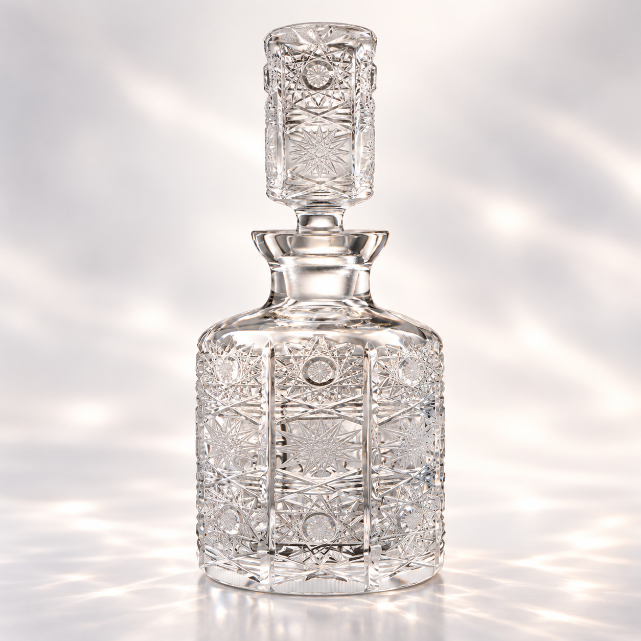 Royale Lace Perfume Decanter, Small - Clear