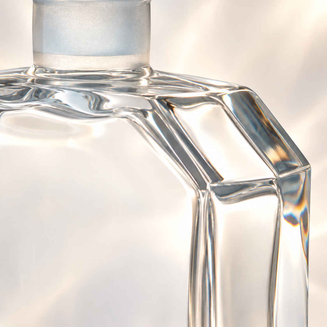 Nymphe Figural Perfume Flacon - Blue, Close-up