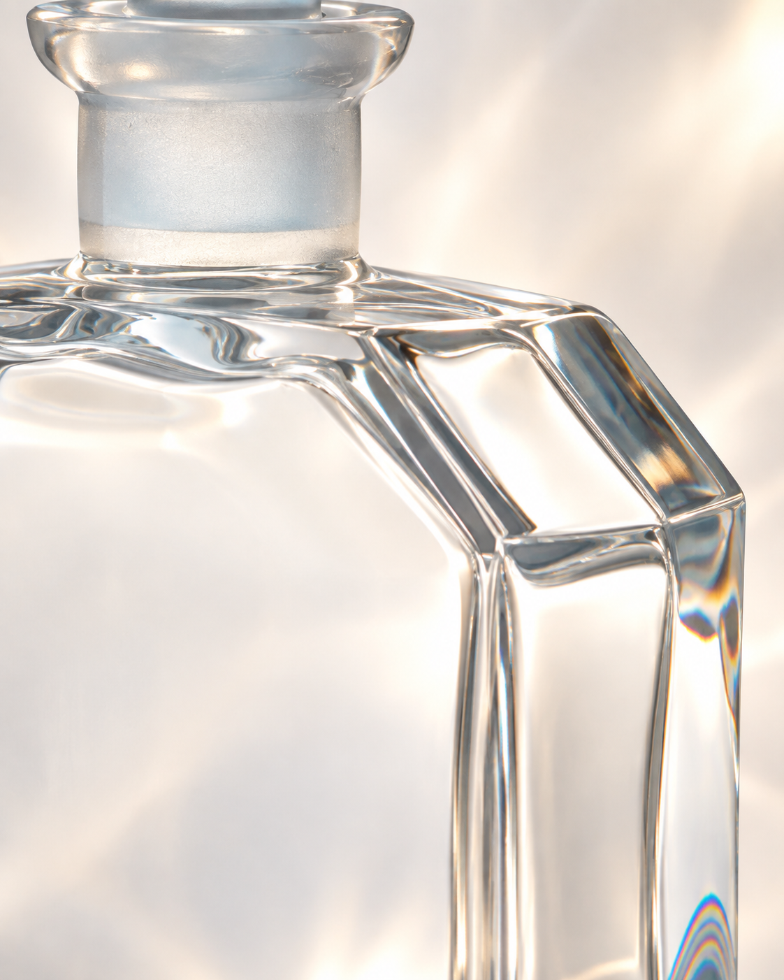 Nymphe Figural Perfume Flacon - Blue, Close-up