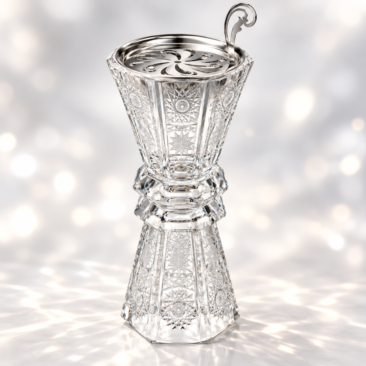 Belvedere Crystal Incense Goblet, Tall