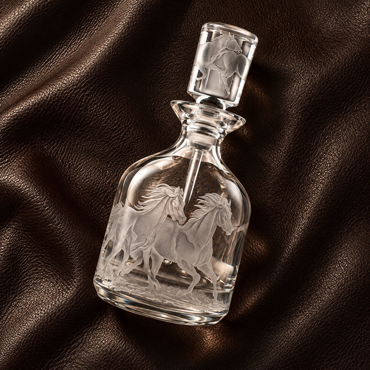 Grand Horse Perfume Decanter - Clear