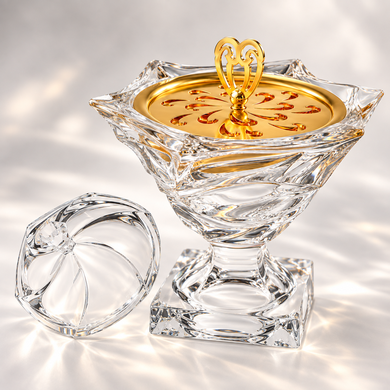 Flamenco Crystal Incense Box