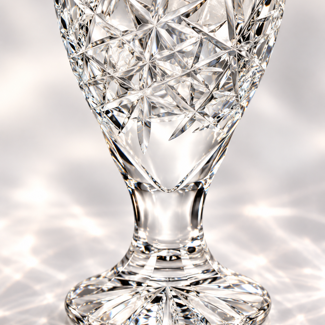 Atelier Spire Perfume Flacon, Footed - Clear, Close-up