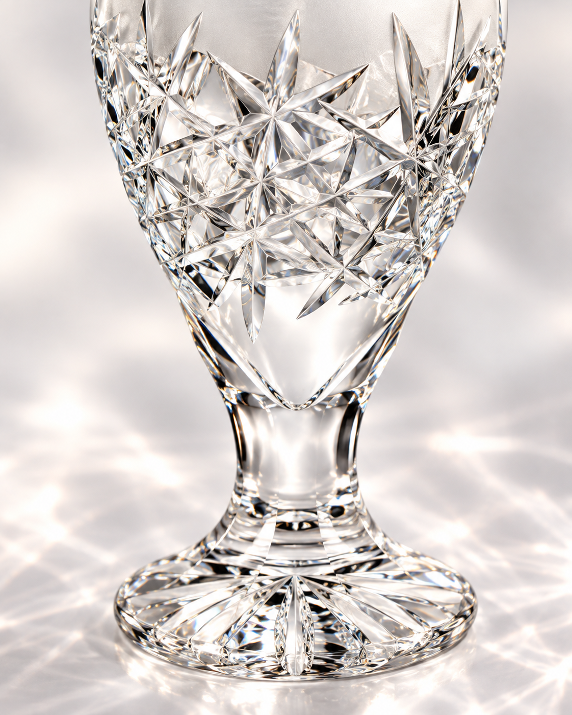 Atelier Spire Perfume Flacon, Footed - Clear, Close-up