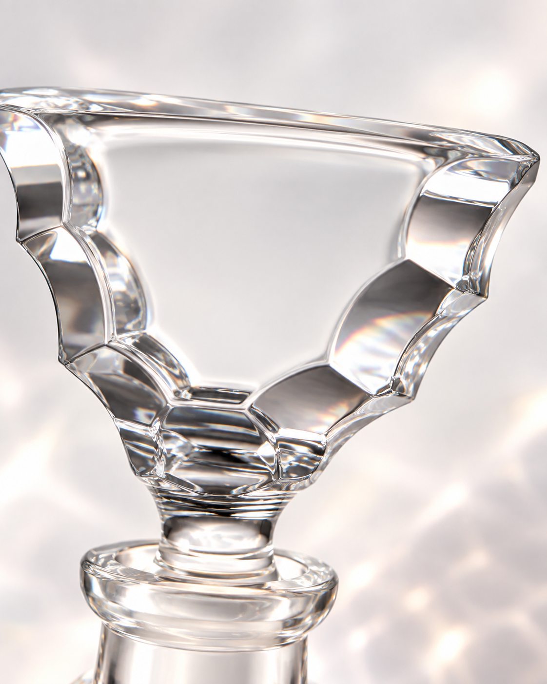 Glacier Perfume Flacon - Clear, Close-up