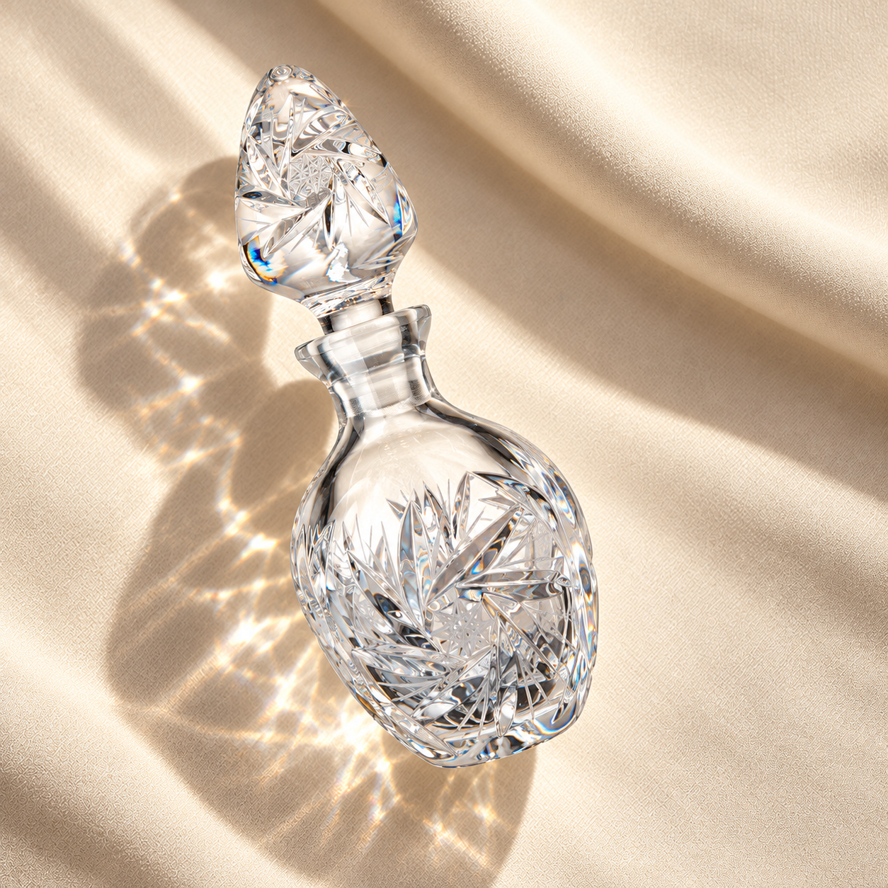 Atelier Pinwheel Perfume Flacon, Petite - Clear