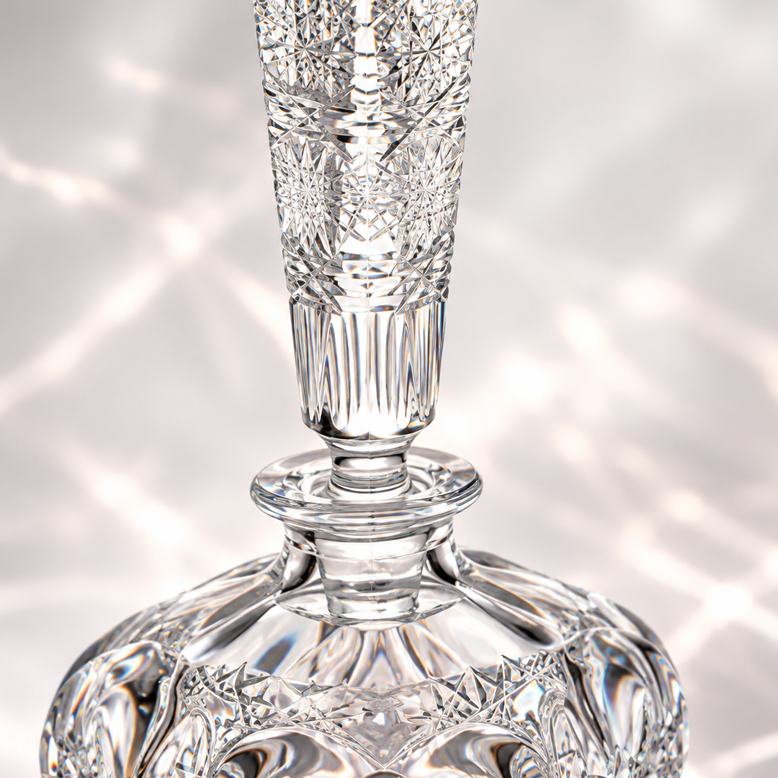 Imperiale Tall Perfume Flacon - Clear, Close-up