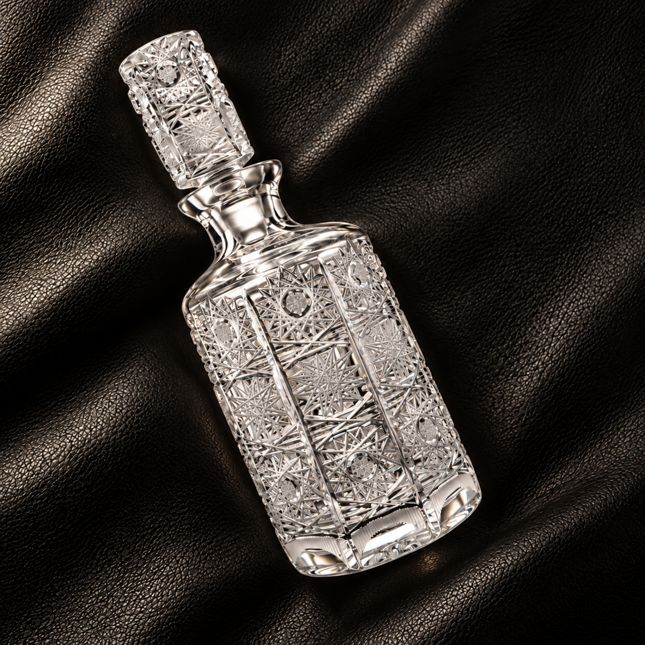 Royale Lace Perfume Decanter, Large - Clear
