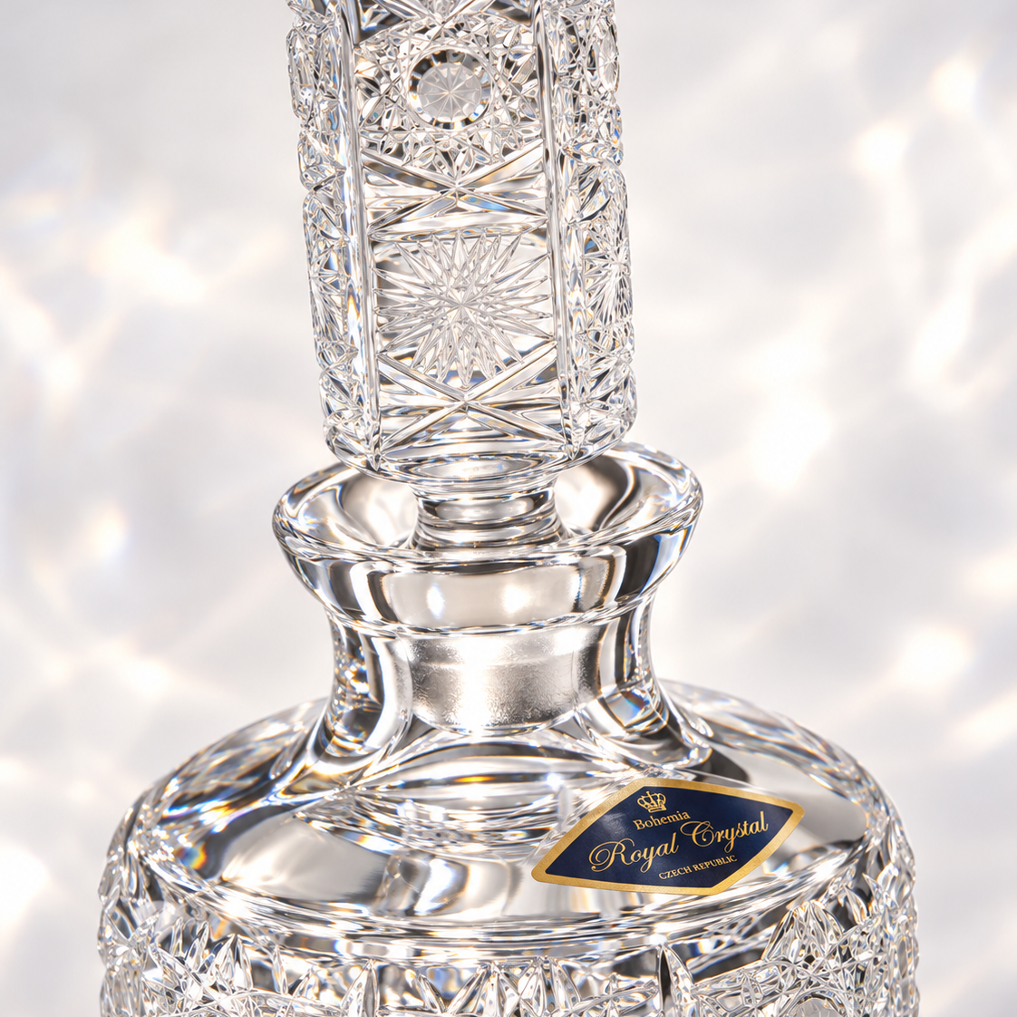 Royale Lace Perfume Decanter, Large - Clear, Close-up