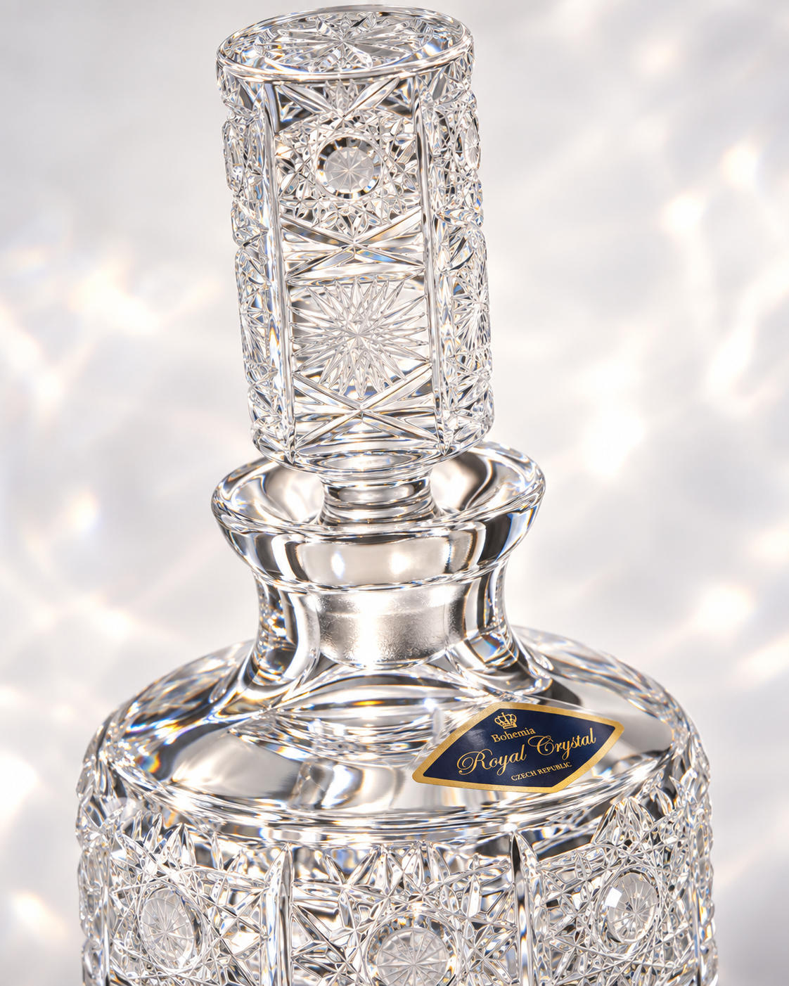Royale Lace Perfume Decanter, Large - Clear, Close-up