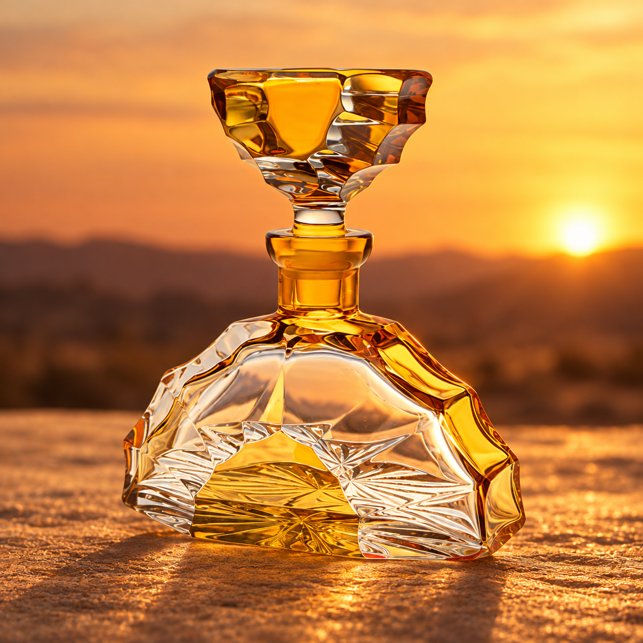 Glacier Perfume Flacon - Amber