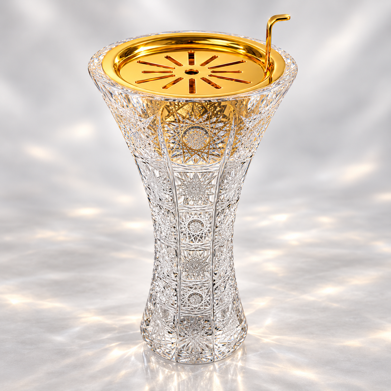 Solstice Crystal Incense Vase, Short