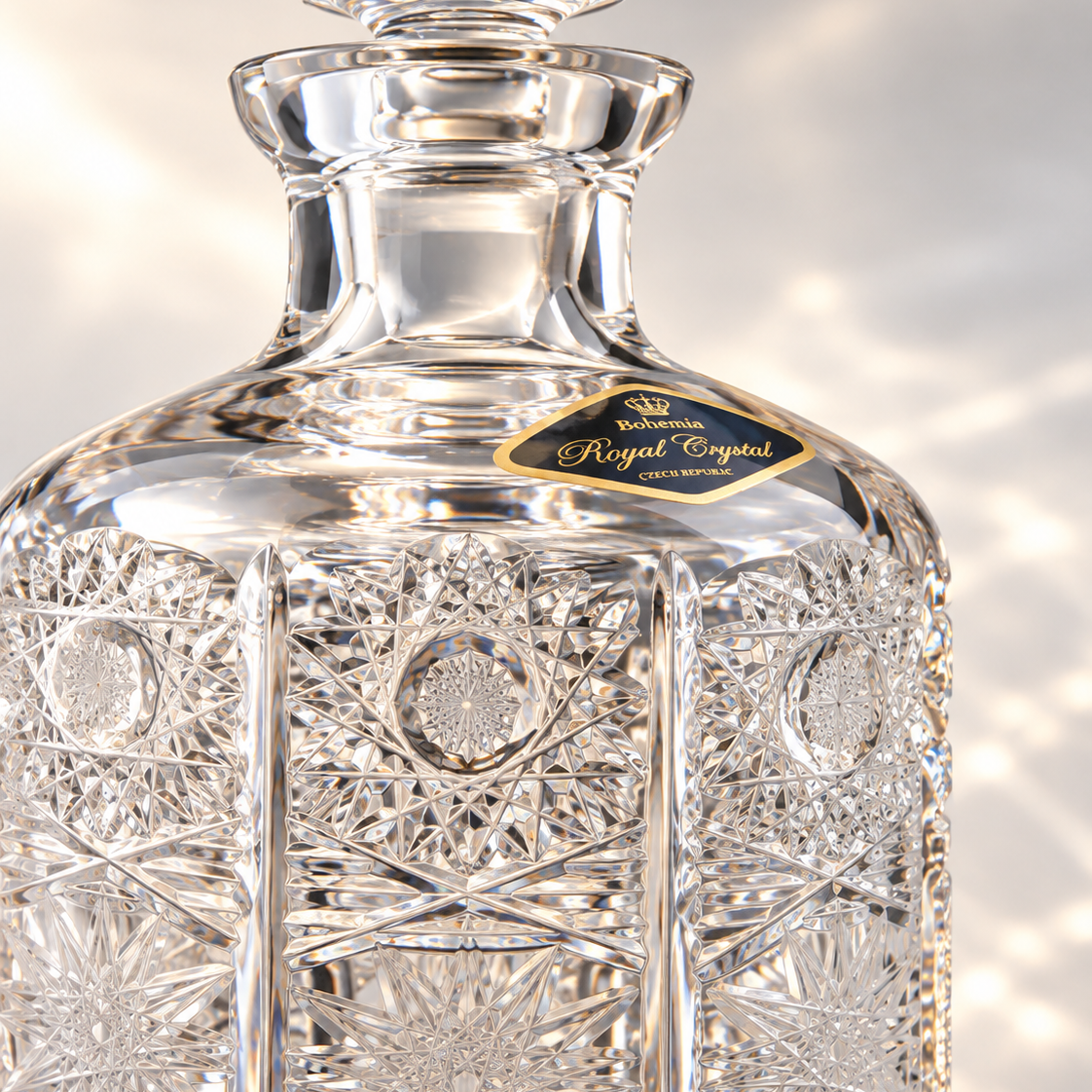 Royale Lace Perfume Decanter, Medium - Clear, Close-up