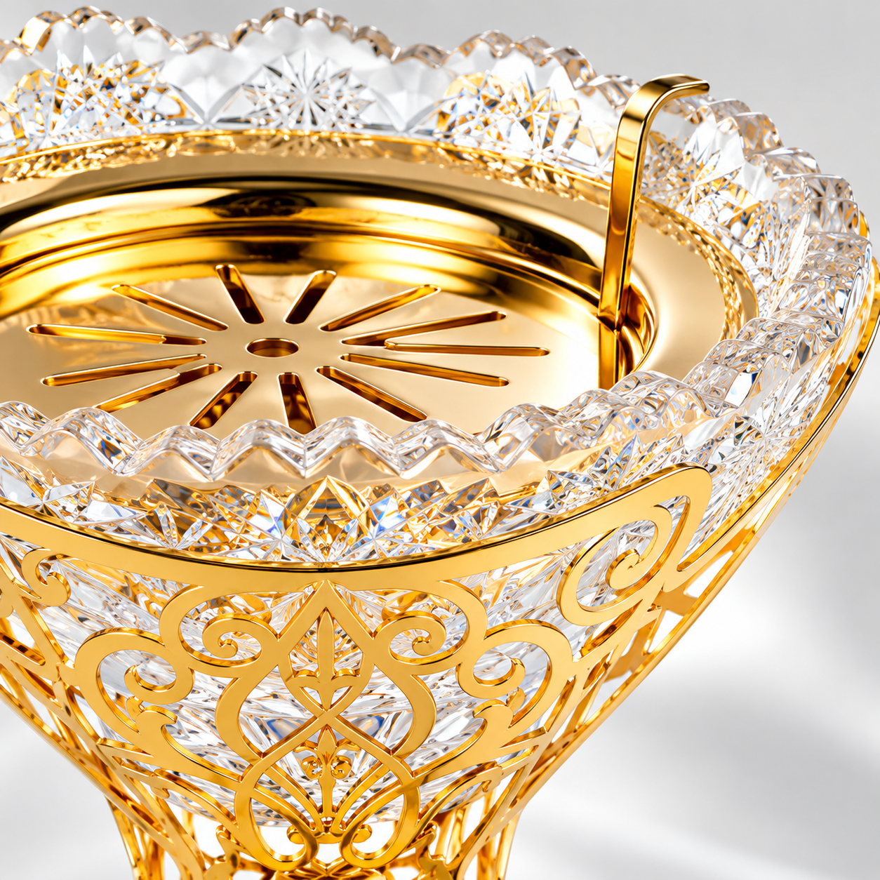 Andalus Arabesque Censer, Medium, Close-up